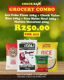 Check Save catalogue Page 9: Grocery Combo €250,00