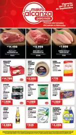 Catálogo Makro semana 39 Página 1: con makro calcanza para más Vigencia: del 24 al 30 de Septiembre Promos semanales de