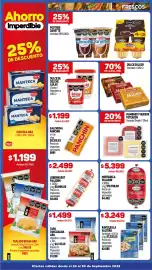 Catálogo Makro semana 39 Página 3: Ahorro 25% Imperdible 25% DE DESCUENTO DE DESCUENTO POSTRES DANETTE Variedad X95/100Gr LA