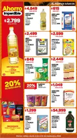Catálogo Makro semana 39 Página 5: Ahorro $4.849 imperdible $2.799 Antes: $3.515 Antes: $6.506 ACEITE GIRASOL LEGITIMO x