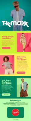 TK Maxx (valid until 11-10)