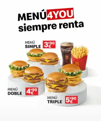 McDonald's (válido hasta el 7-10)