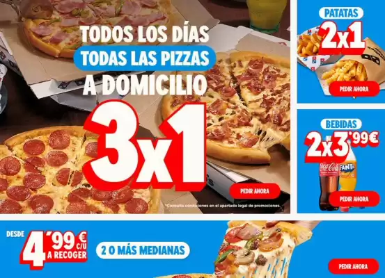 Domino's Pizza (válido hasta el 7-10)