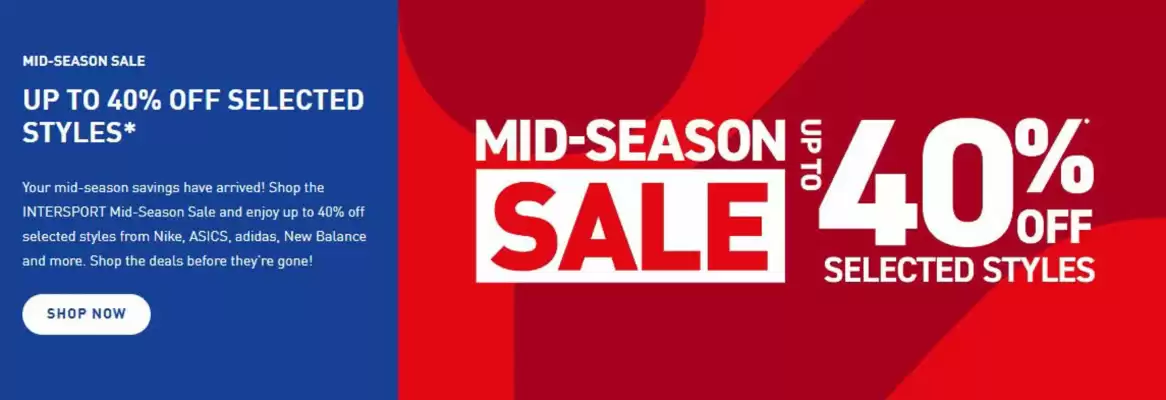 Intersport (valid until 11-10)