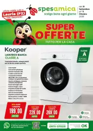 Volantino SpesAmica Pagina 1: offete valide solo a Lauria (PZ) Loc. Pecorone spesamica dal 21 Settembre all' 11 scelgo bene