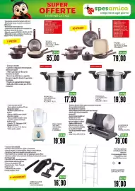 Volantino SpesAmica Pagina 3: Frullatore Haupar €19,90, Affettatrice in metallo Kooper €79,00