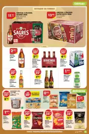 Folheto Pingo Doce | Açores Página 23: Cerveja s/ álcool heineken 0% €4,55, Cerveja c/ álcool sagres bohemia original €5,89