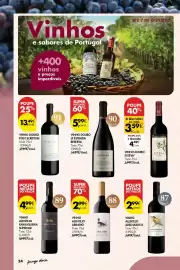 Folheto Pingo Doce semana 39 Página 24: Vinho douro lf estrada reserva €5,99, Vinho alentejo abelharuco €2,99