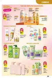 Folheto Pingo Doce semana 39 Página 29: Champô fructis força e brilho €3,89, Garnier Fructis Método Rizos €6,74