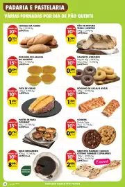 Folheto Pingo Doce | Açores Página 6: Barcheta fiambre e queijo/cestino fiambre e espinafres €2,99, Dawnuts s/recheio €0,59