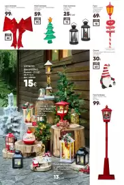 Folheto Hôma Página 24: Árbol luminoso €59,00, Lazo luminoso €99,00