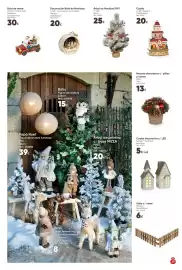 Folheto Hôma Página 29: Árbol de Navidad PIKI €25,00, Decoração Bola de Navidad €20,00