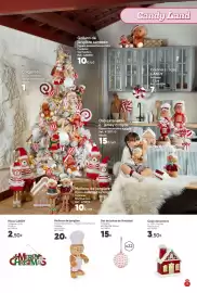Folheto Hôma Página 9: Muñeco de jengibre €20,00, Set de bolas de Navidad €15,00