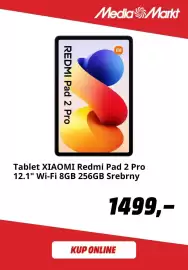 Media Markt gazetka Strona 4: Tablet XIAOMI Redmi Pad 2 Pro €1.499,00
