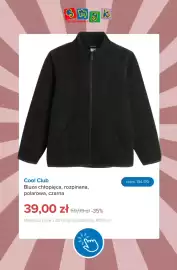 Smyk gazetka tydzień 39 Strona 7: Bluza chłopięca rozpinana polarowa czarna Cool Club €39,00