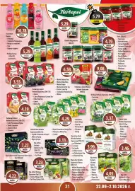 DUO-TES gazetka Strona 31: Herbacyjny Ogród €3,55, Herbapol Zieleń Polski €4,29