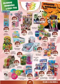 DUO-TES gazetka Strona 47: Dummy Pop €5,50, Barbie Candy Lipstick €4,69