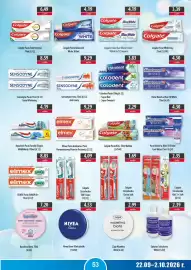DUO-TES gazetka Strona 53: Colgate Pasta Advanced White €4,19, Colgate Szczoteczka Kids 2+ Soft €2,35