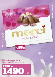 Vil-For akciós újság hét 39 Oldal 4: A készlet erejéig! VOGHURT & FRUIT CHOCOLATE SPECIALIT LIMITED EDITION Merci merci