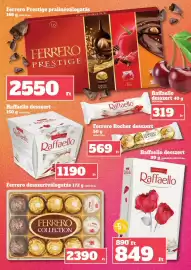 Vil-For akciós újság hét 39 Oldal 5: Ferrero collection €2.390,00, Raffaello desszert €849,00