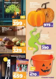 Vil-For akciós újság hét 39 Oldal 9: Muffinpapír €325,00, Halloween tök dekoráció €975,00