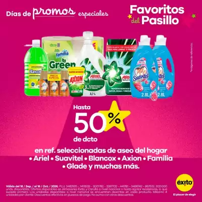 Éxito (válido hasta 18-10)