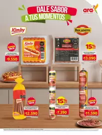 Catálogo Ara semana 39 Página 11: Poll - salchichón de o €7.390,00, Salchicha perro caliente €9.550,00