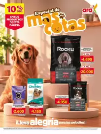 Catálogo Ara semana 39 Página 12: Chunky - perro adulto €4.150,00, Galletas para perro €2.600,00