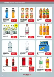 Folheto Central Cash Página 12: Caramulo agua nascente €0,24, Castello agua €0,32