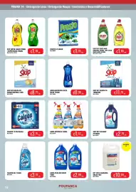 Folheto Central Cash Página 14: Abrilhantador loica selex €0,95, Super pop pop super limao / super maca €1,19