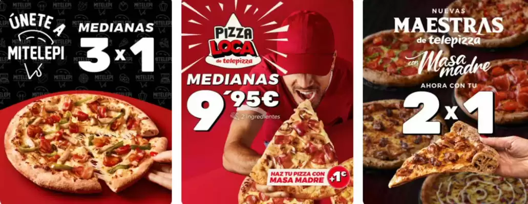 Telepizza (válido hasta el 7-10)