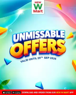 New W Mart (valid until 29-09)