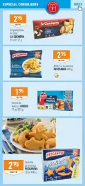 Folleto Supermercados Deza Página 15: Pescanova anillos a la romana €2,95, Findus varitas de merluza €1,95