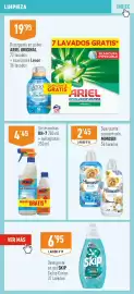 Folleto Supermercados Deza Página 37: Ariel original €19,95, Kh7 sin manchas €4,45