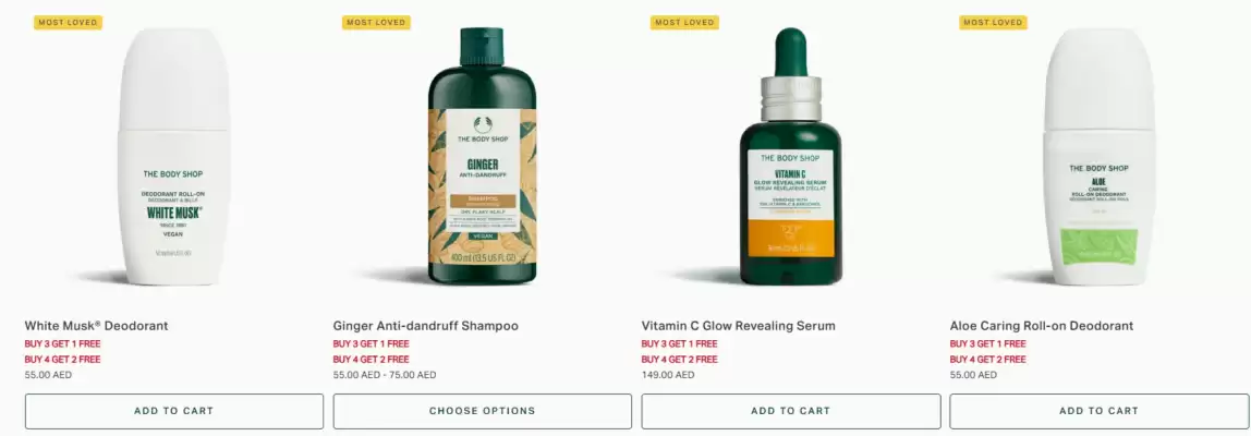 The Body Shop (valid until 30-09)