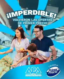 Catálogo APA Supermercados semana 39 Página 1