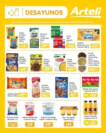 Folleto Arteli Página 2: Nesquik Cereal Nesquik Nestle €59,90, Kellogg's Zucaritas €62,90