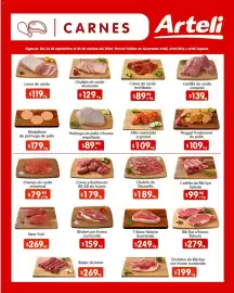 Folleto Arteli Página 7: T-Bone Selecto Suavizado €249,00, Alita marinada a granel €109,00