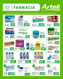 Folleto Arteli Página 9: Núcleo C.M.P. Forte €479,00, Ensure regular v/sabores €59,00