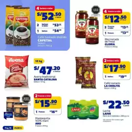 Catálogo Makro Página 10: Cafetal selecto café tostado molido €52,50, Santa Catalina avena tradicional €47,20