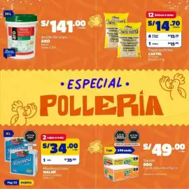 Catálogo Makro Página 2: Walibi mayonesa base €34,00, Salsas B&D €49,00