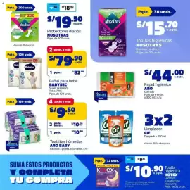 Catálogo Makro Página 22: Nosotras toallas higienicas buenas noches €15,70, Babysec pañal para bebé super premium €79,90