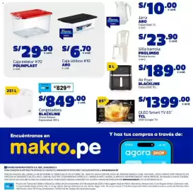 Catálogo Makro Página 25: Polinplast caja estelar #70 €29,90, Aro jarra €10,00