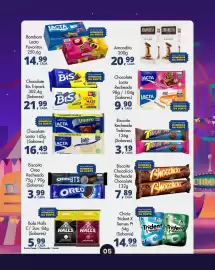 Catálogo Delta Supermercados Página 5: Chocolate Bis Tripack €21,99, Bombom lacta favoritos €14,99