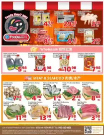 Foody Mart flyer week 39 Page 4: Kangshou Dried Goji Berry €7,98, Pre Frozen White Shrimp Head On €4,98