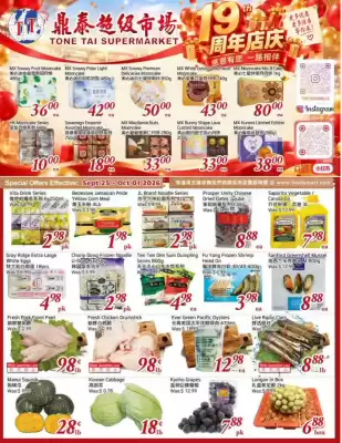 Tone Tai Supermarket flyer