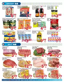 Yours Food Mart flyer week 39 Page 3: Hereford luncheon meat €1,99, XFJ Mix Snack Pack Cheese Flavor Series €4,99