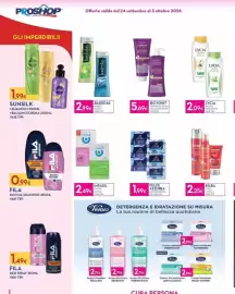 Volantino Proshop Pagina 2: Fila doccia shampoo €0,99, Infasil Intimo €2,49