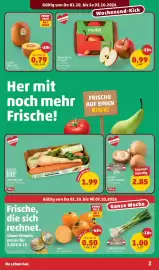 PENNY Flugblatt woche 40 Seite 2: Zespri Gültig von Do 01.10. bis Sa 03.10.2026 Wochenend-Kick PENNY PACK AB 2 STÜCK AUS