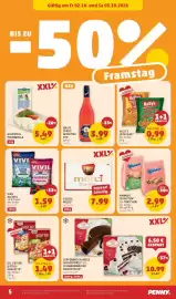 PENNY Flugblatt woche 40 Seite 5: Gültig am Fr 02.10. und Sa 03.10.2026 BIS ZU 50% Framstag COLDITING Mostarelle XXLX NEU